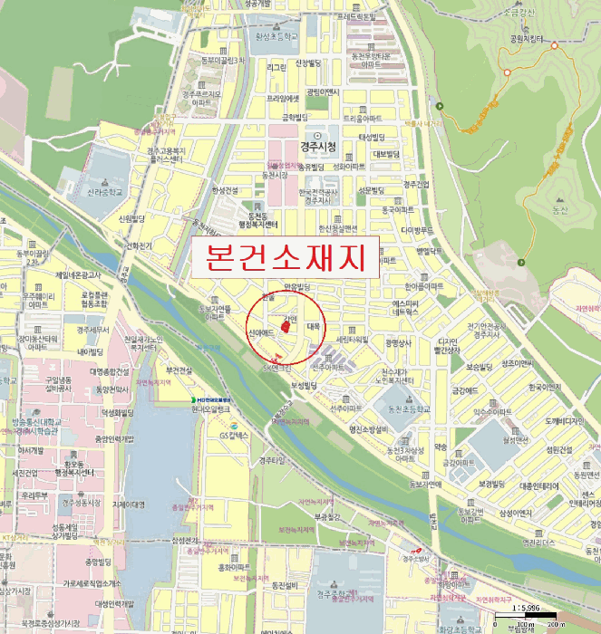 경북 경주시 동천동 상가,오피스텔,근린시설 경매 물건 사진 4 · 2026타경43