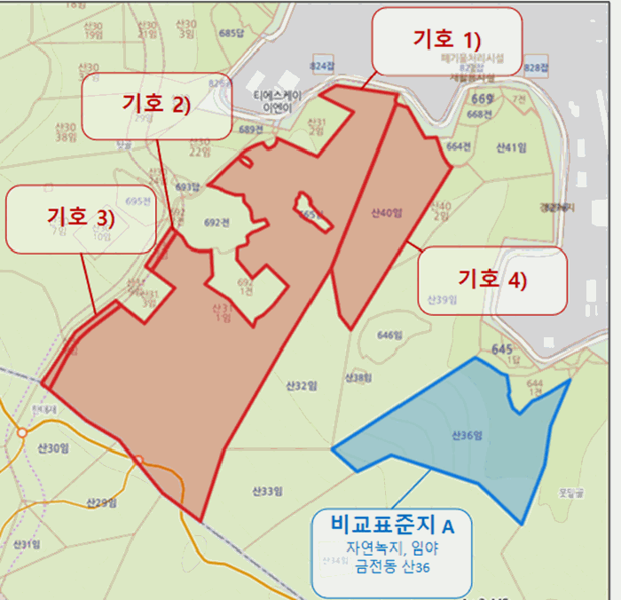 경북 구미시 금전동 임야 경매 물건 사진 3 · 2025타경11206