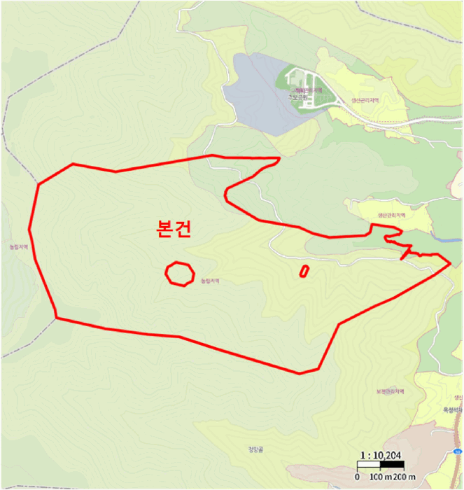 경북 구미시 옥성면 임야 경매 물건 사진 5 · 2025타경11226