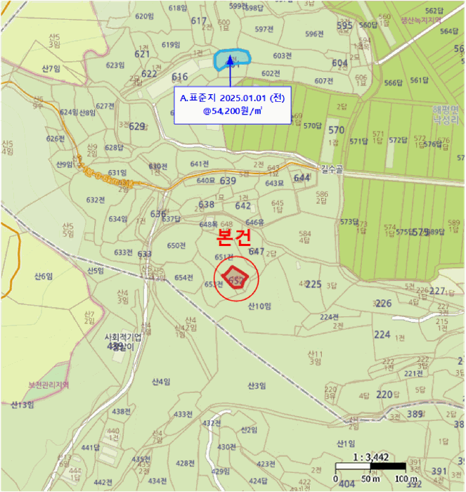 경북 구미시 해평면 전 경매 물건 사진 3 · 2025타경11315