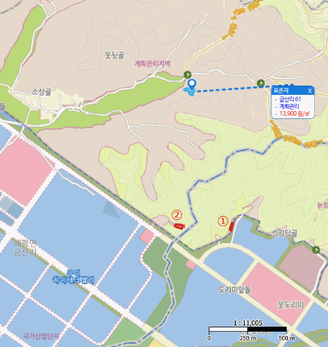 경북 구미시 산동읍 임야 경매 물건 사진 5 · 2025타경11341
