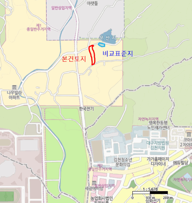 경북 김천시 문당동 답 경매 물건 사진 3 · 2025타경11388