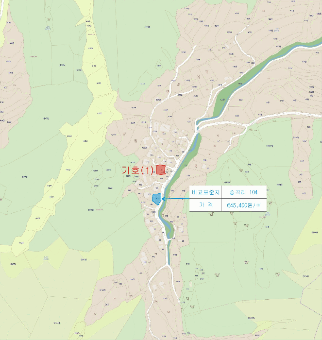 경북 김천시 남면 대지 경매 물건 사진 4 · 2025타경440
