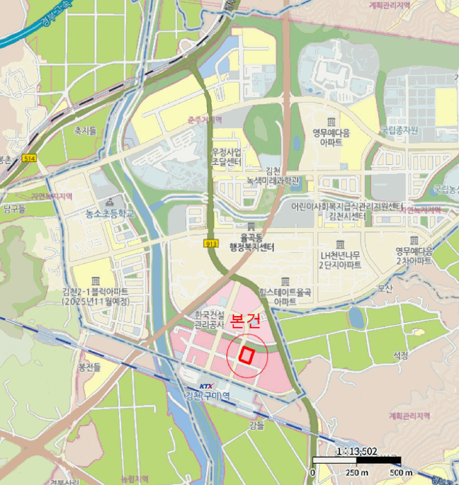 경북 김천시 율곡동 상가,오피스텔,근린시설 경매 물건 사진 6 · 2025타경450