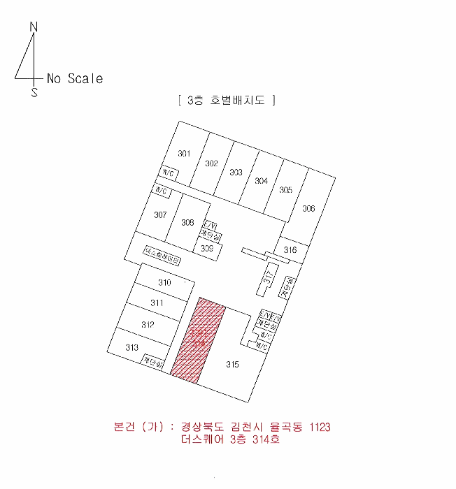 경북 김천시 율곡동 상가,오피스텔,근린시설 경매 물건 사진 3 · 2025타경450