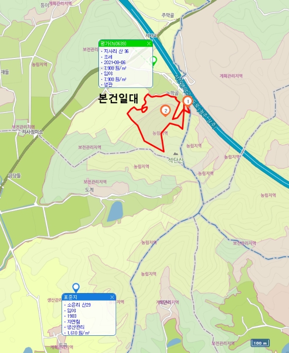 경북 상주시 외남면 임야 경매 물건 사진 6 · 2024타경1981