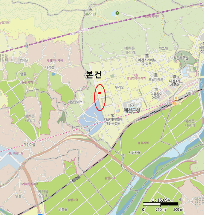 경북 예천군 예천읍 답 경매 물건 사진 3 · 2025타경5363