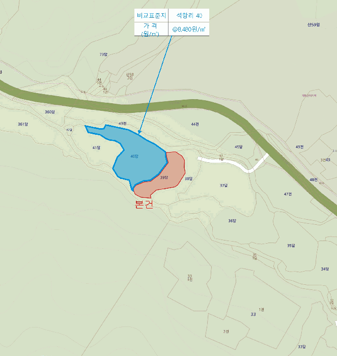 경북 문경시 동로면 답 경매 물건 사진 2 · 2025타경5376