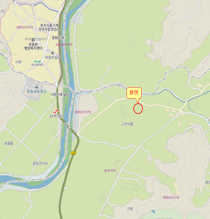 경북 상주시 모동면 답 경매 물건 사진 4 · 2025타경5399