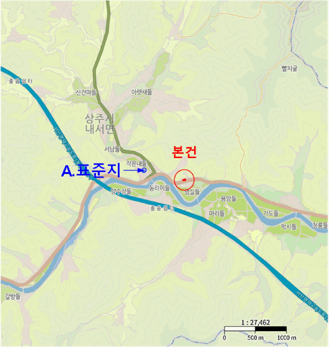 경북 상주시 내서면 대지 경매 물건 사진 3 · 2025타경5401