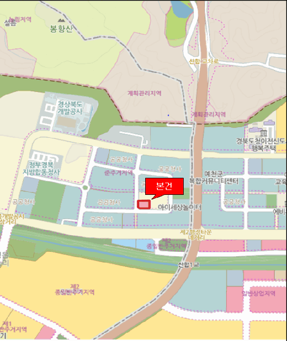 경북 예천군 호명읍 대지 경매 물건 사진 3 · 2026타경3002