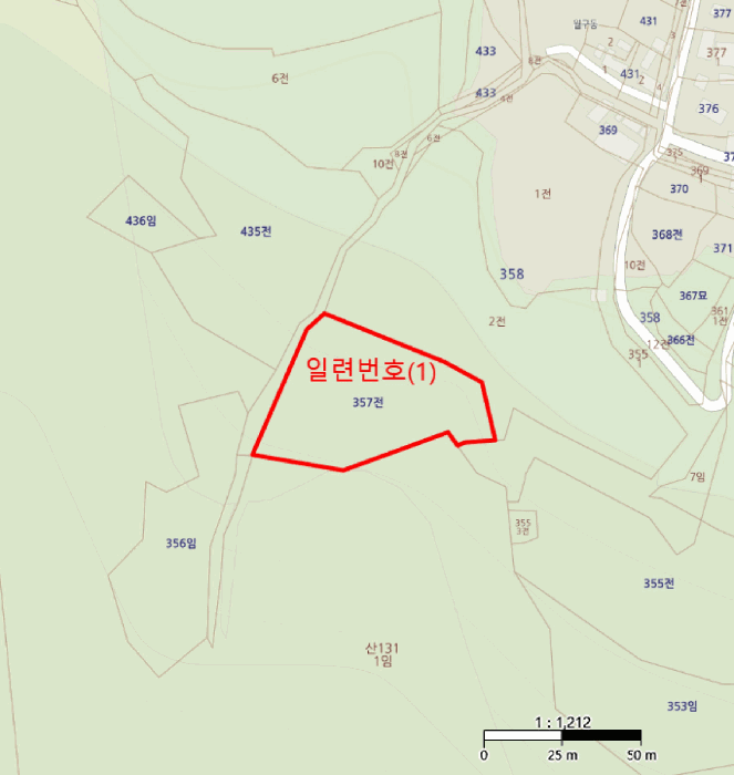 경북 영양군 청기면 전 경매 물건 사진 3 · 2025타경10209