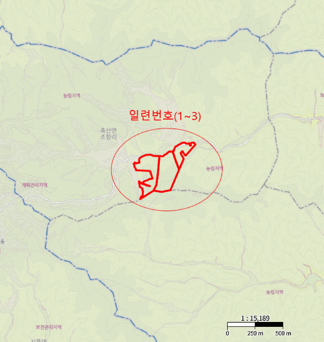 경북 영덕군 축산면 임야 경매 물건 사진 4 · 2025타경10286