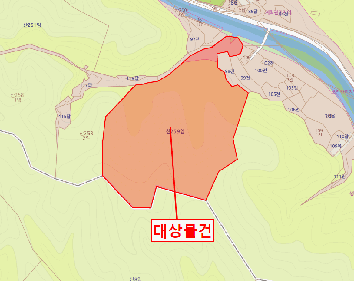 경북 울진군 기성면 임야 경매 물건 사진 4 · 2025타경1090