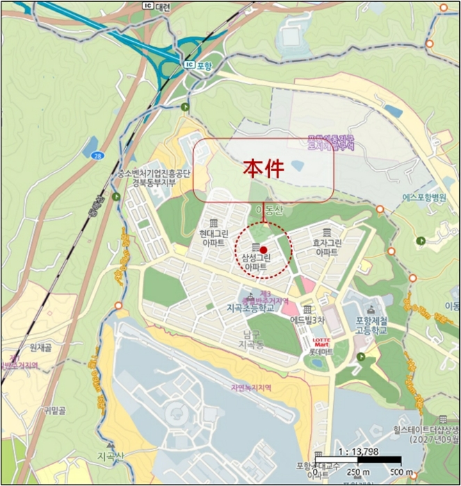 경북 포항시 남구 지곡동 아파트 경매 물건 사진 4 · 2024타경32489