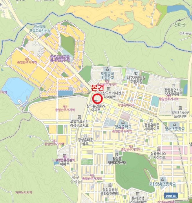 경북 포항시 북구 장성동 아파트 경매 물건 사진 3 · 2024타경35921