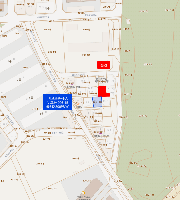 경북 포항시 북구 두호동 단독주택 경매 물건 사진 5 · 2024타경36986