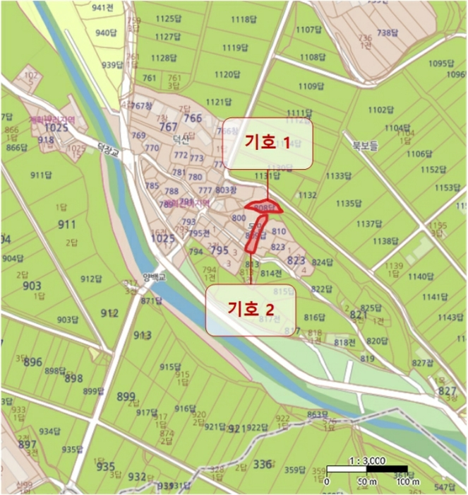 경북 포항시 북구 흥해읍 답 경매 물건 사진 3 · 2024타경4651