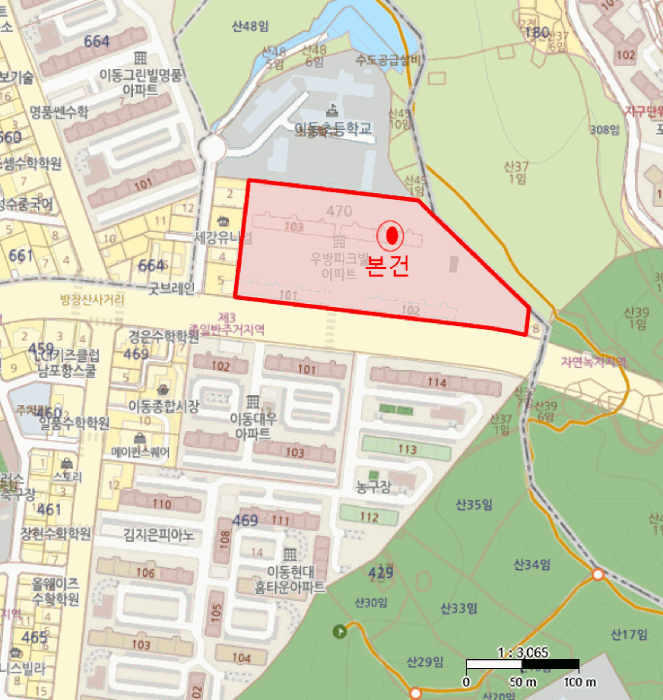 경북 포항시 남구 대잠동 아파트 경매 물건 사진 3 · 2025타경3724