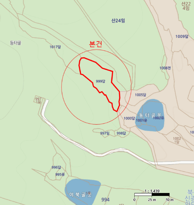경북 포항시 북구 신광면 답 경매 물건 사진 2 · 2025타경3847