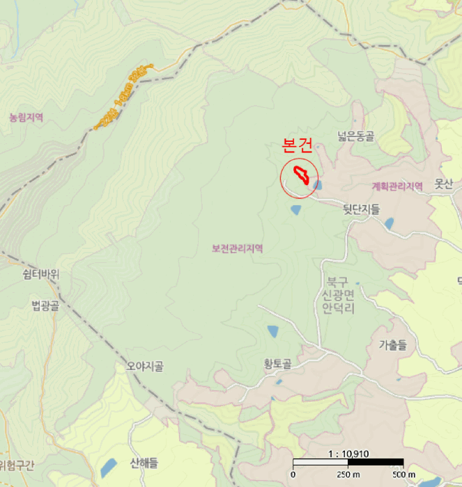 경북 포항시 북구 신광면 답 경매 물건 사진 3 · 2025타경3847