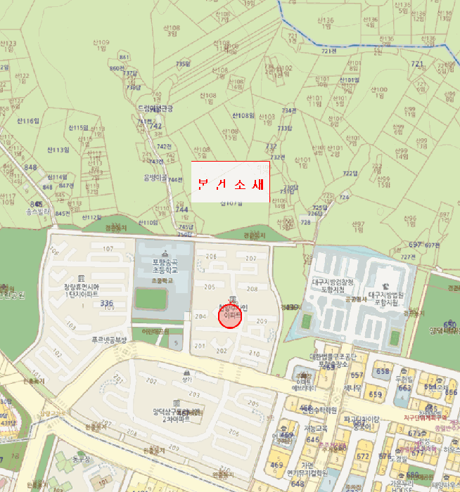 경북 포항시 북구 양덕동 아파트 경매 물건 사진 4 · 2025타경3974