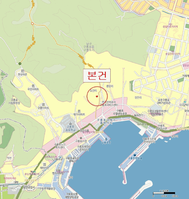 경북 포항시 남구 구룡포읍 대지 경매 물건 사진 4 · 2025타경4018
