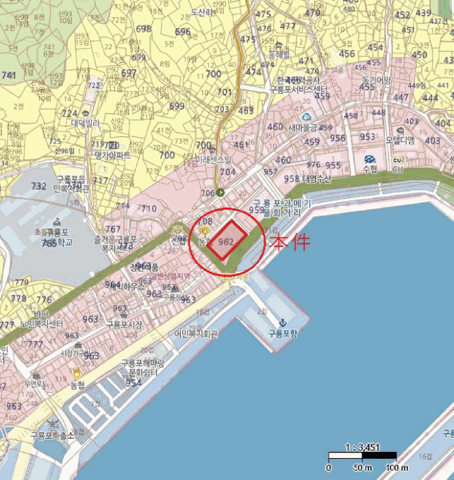 경북 포항시 남구 구룡포읍 상가,오피스텔,근린시설 경매 물건 사진 5 · 2025타경4021