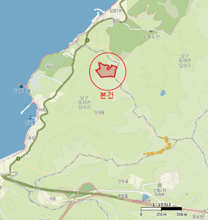 경북 포항시 남구 동해면 임야 경매 물건 사진 4 · 2025타경4023