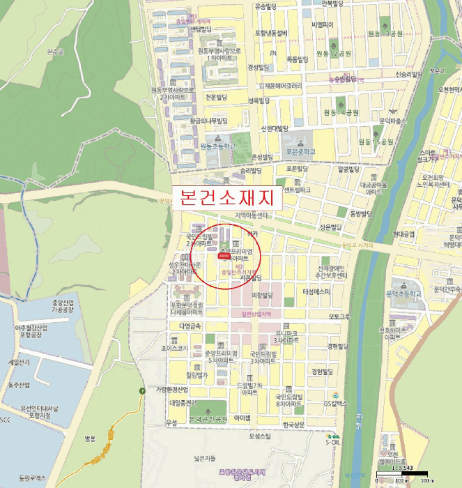 경북 포항시 남구 오천읍 다세대주택 경매 물건 사진 3 · 2025타경4024