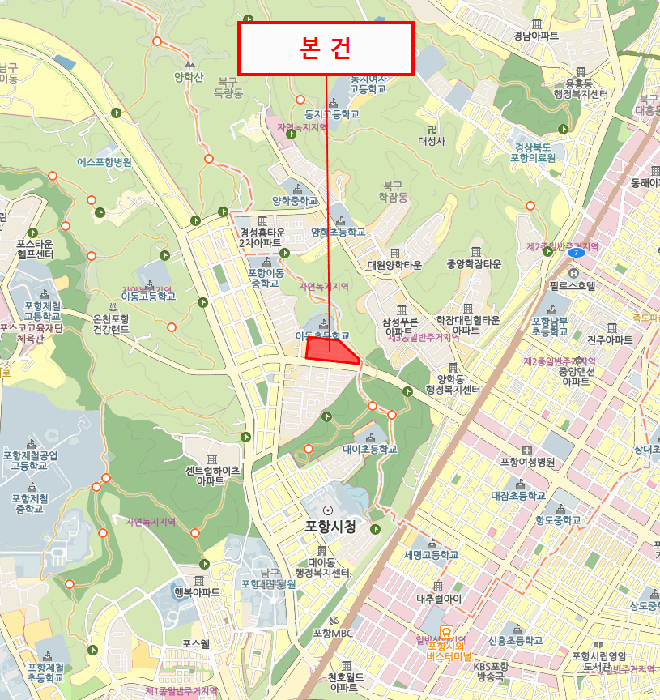 경북 포항시 남구 대잠동 아파트 경매 물건 사진 3 · 2025타경4051