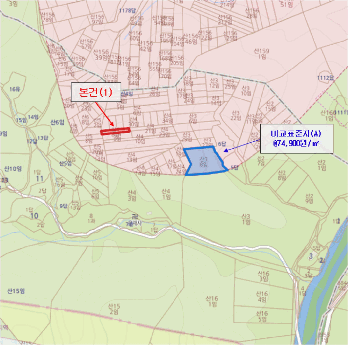 경북 포항시 남구 오천읍 임야 경매 물건 사진 6 · 2025타경4170