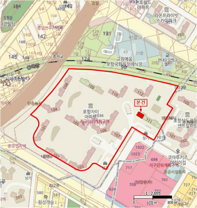경북 포항시 남구 대잠동 아파트 경매 물건 사진 3 · 2025타경4210