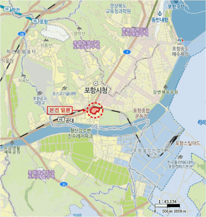 경북 포항시 남구 대잠동 아파트 경매 물건 사진 4 · 2025타경4210