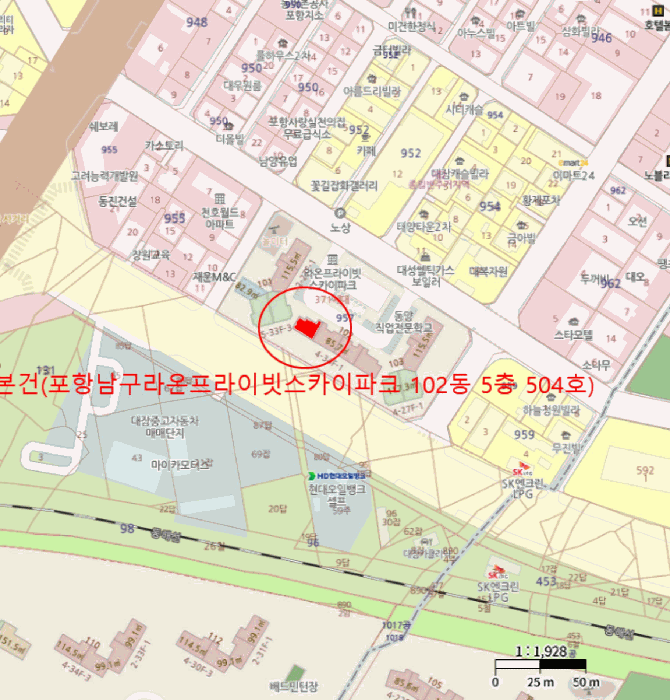 경북 포항시 남구 대잠동 아파트 경매 물건 사진 3 · 2025타경4213