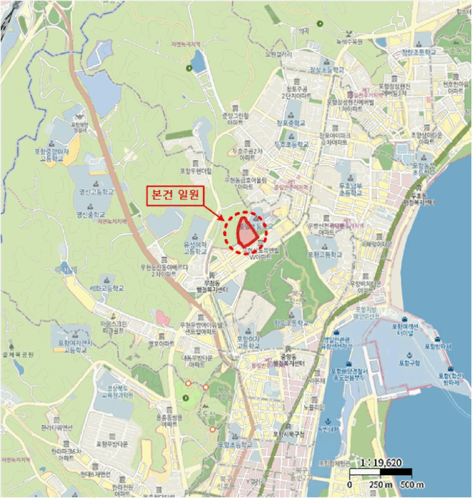 경북 포항시 북구 우현동 근린시설 경매 물건 사진 3 · 2025타경4225