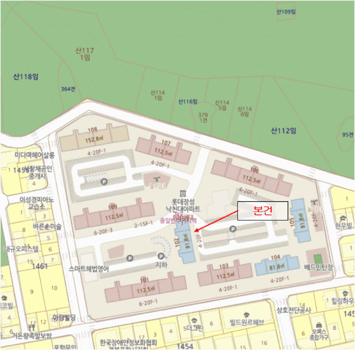 경북 포항시 북구 장성동 아파트 경매 물건 사진 3 · 2025타경4393