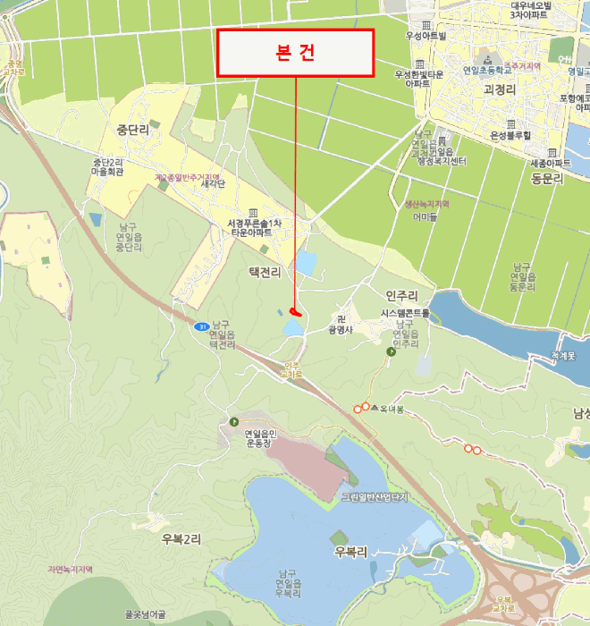 경북 포항시 남구 연일읍 전답 경매 물건 사진 4 · 2025타경486