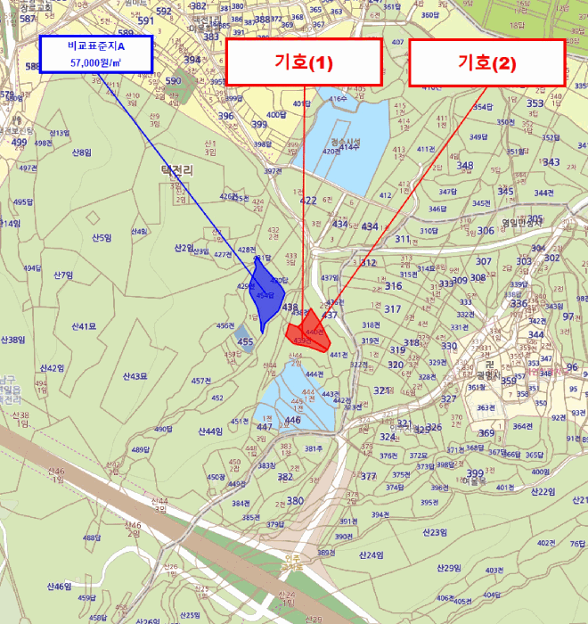 경북 포항시 남구 연일읍 전답 경매 물건 사진 5 · 2025타경486