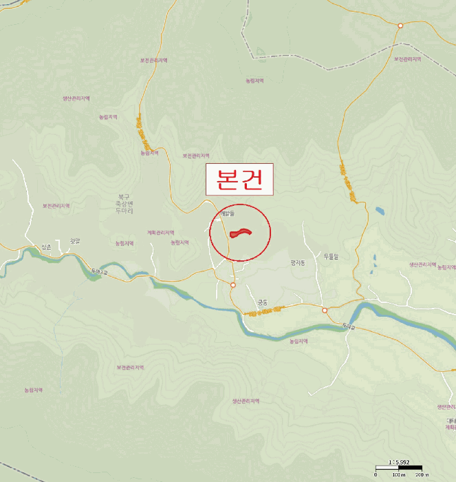 경북 포항시 북구 죽장면 동물및식물관련시설 경매 물건 사진 4 · 2025타경542