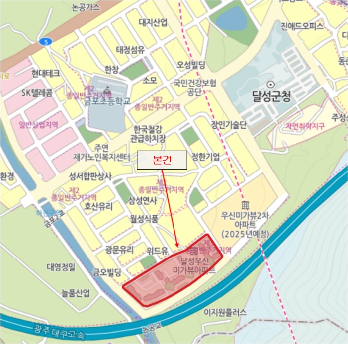대구 달성군 논공읍 아파트 경매 물건 사진 3 · 2023타경41642