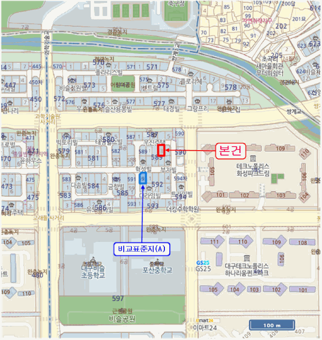 대구 달성군 유가읍 대지 경매 물건 사진 3 · 2025타경31699