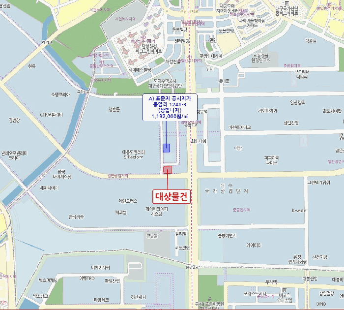 대구 달성군 구지면 대지 경매 물건 사진 5 · 2025타경31947