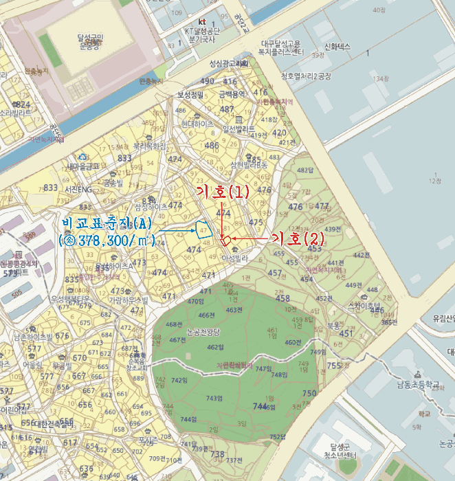 대구 달성군 논공읍 대지 경매 물건 사진 4 · 2025타경32171
