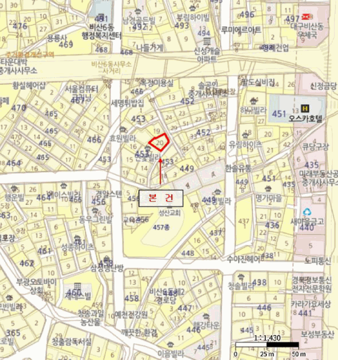 대구 서구 비산동 다세대주택 경매 물건 사진 3 · 2025타경3439