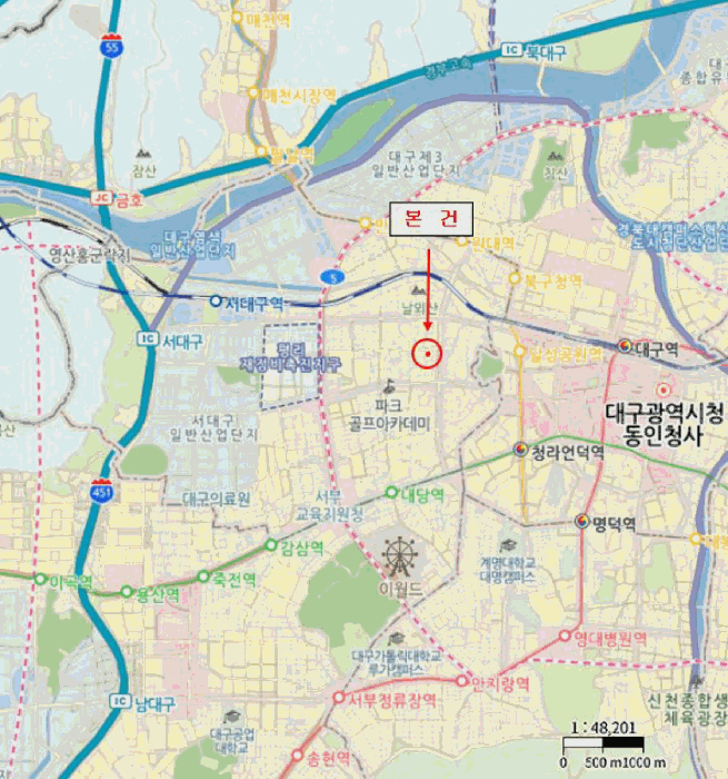 대구 서구 비산동 다세대주택 경매 물건 사진 4 · 2025타경3439