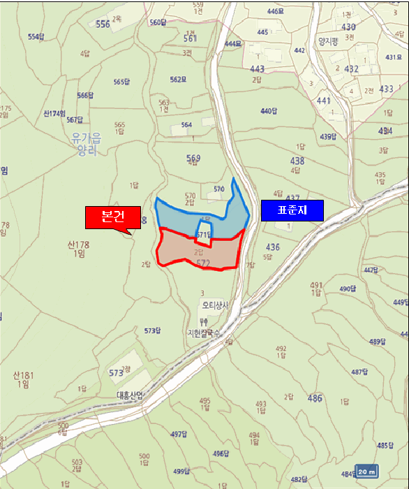 대구 달성군 유가읍 답 경매 물건 사진 3 · 2025타경4265