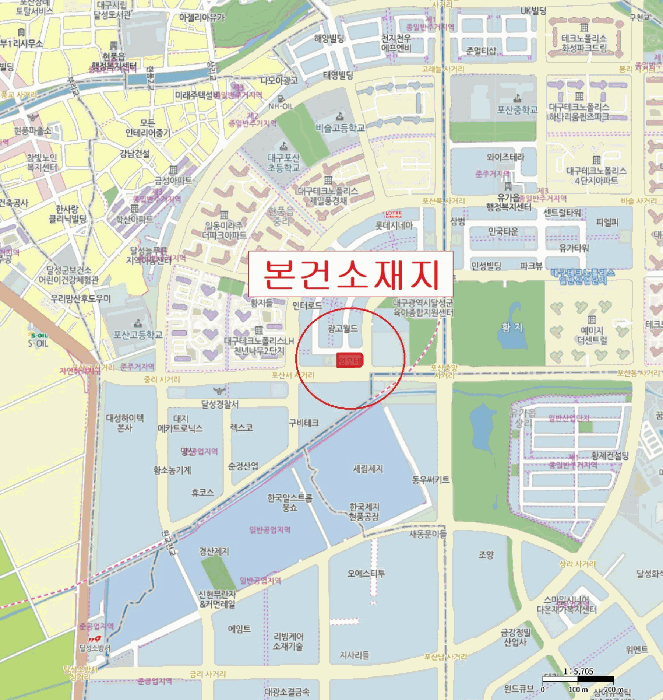 대구 달성군 현풍읍 상가,오피스텔,근린시설 경매 물건 사진 3 · 2026타경3008