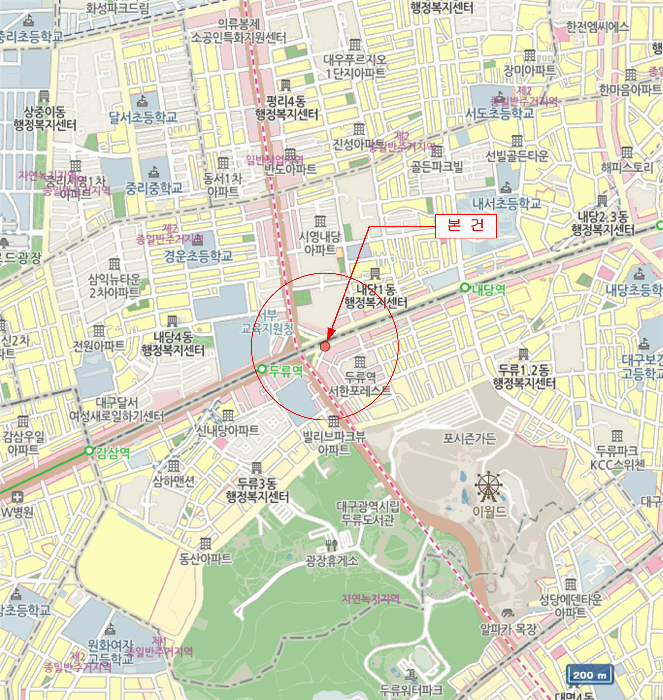 대구 달서구 두류동 상가,오피스텔,근린시설 경매 물건 사진 5 · 2026타경3062