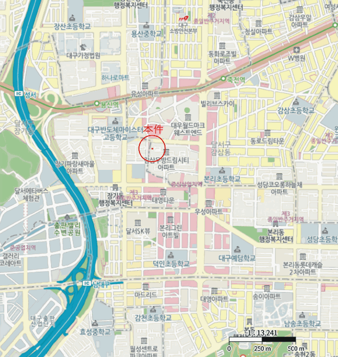 대구 달서구 감삼동 아파트 경매 물건 사진 3 · 2026타경3269